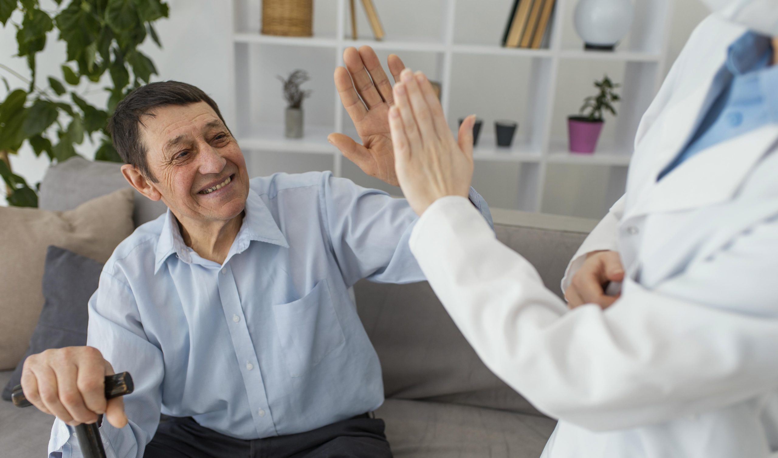 happy patient